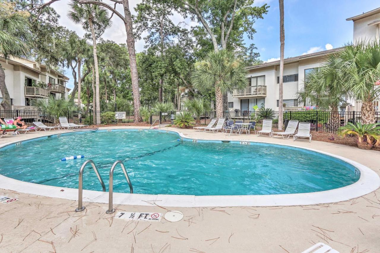 Hilton Head Island Townhome Patio, Walk To Beach Eksteriør bilde