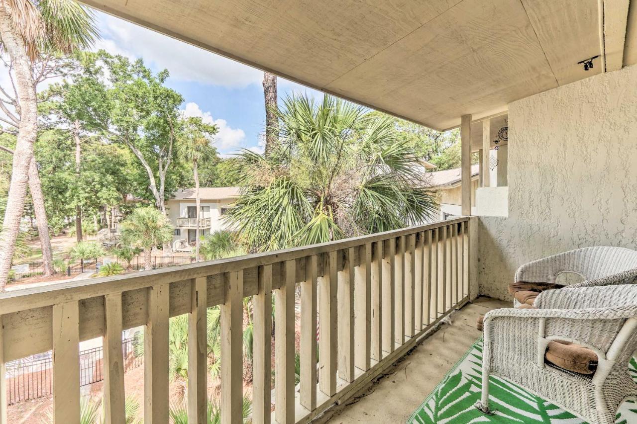 Hilton Head Island Townhome Patio, Walk To Beach Eksteriør bilde