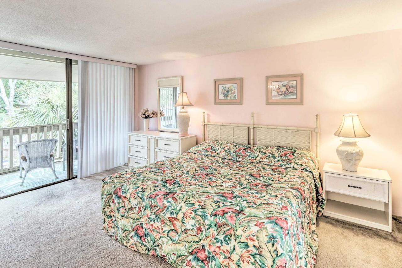 Hilton Head Island Townhome Patio, Walk To Beach Eksteriør bilde