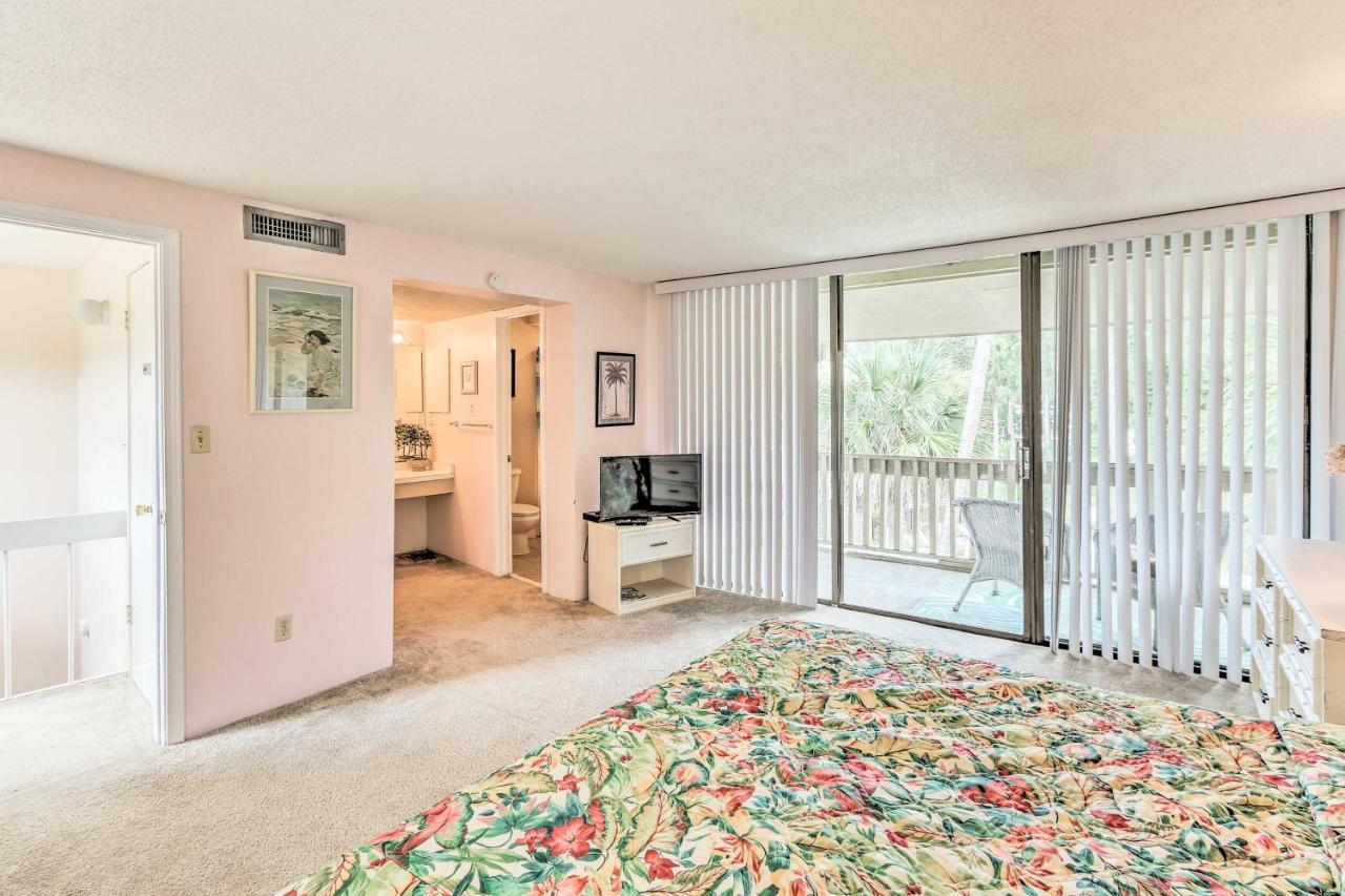 Hilton Head Island Townhome Patio, Walk To Beach Eksteriør bilde