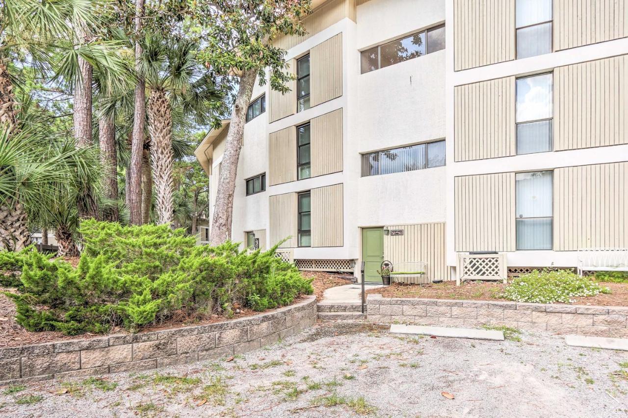 Hilton Head Island Townhome Patio, Walk To Beach Eksteriør bilde