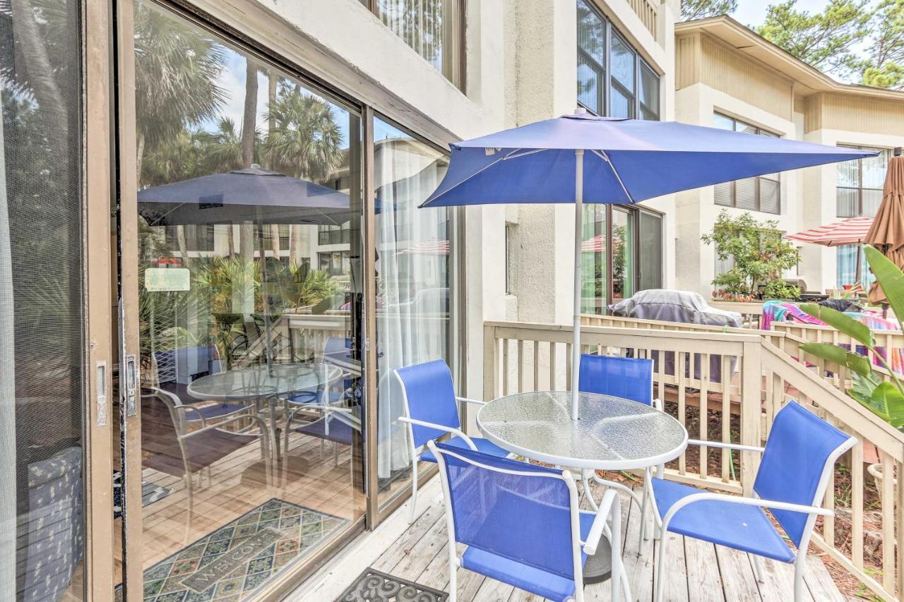 Hilton Head Island Townhome Patio, Walk To Beach Eksteriør bilde