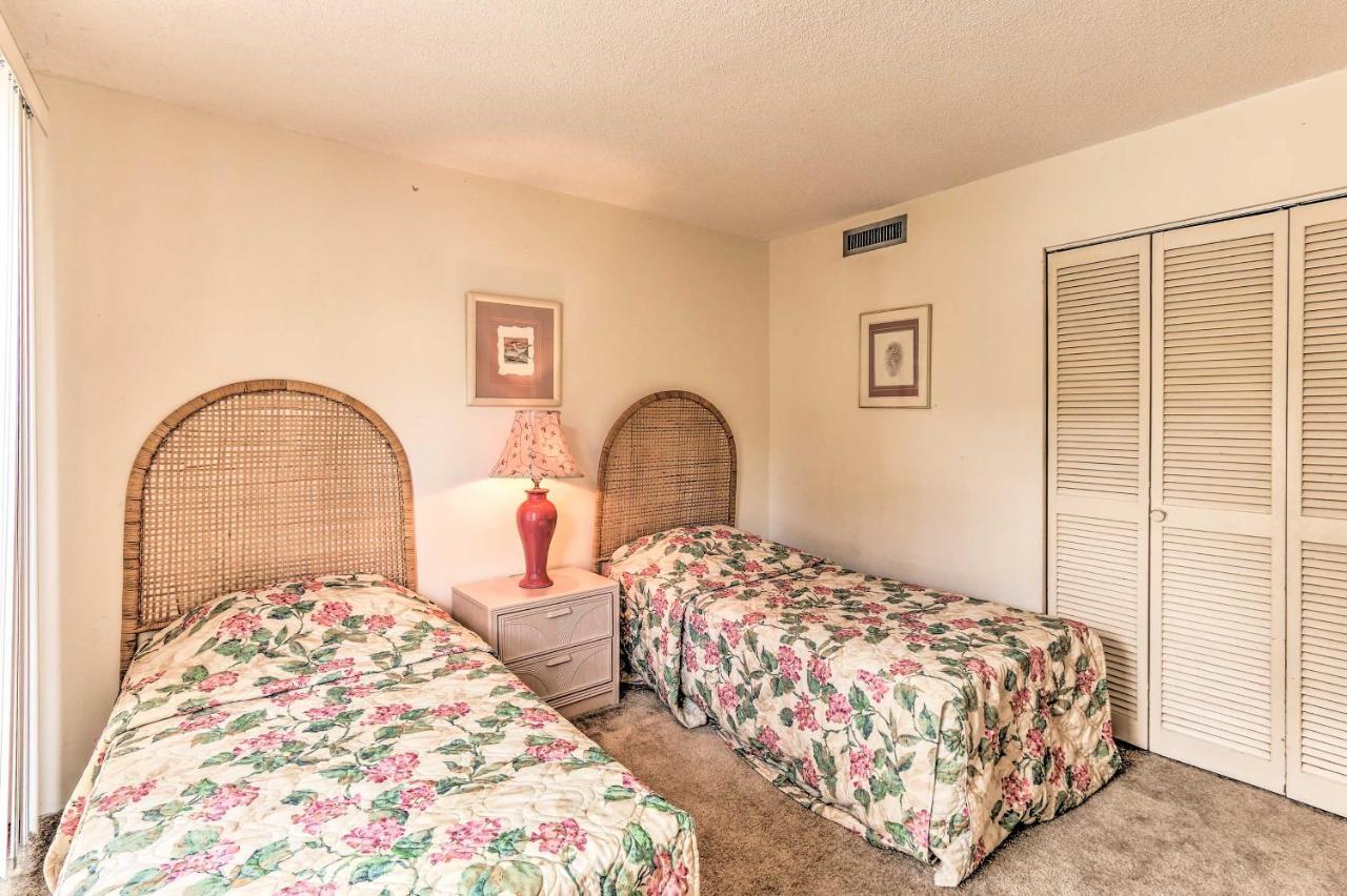 Hilton Head Island Townhome Patio, Walk To Beach Eksteriør bilde